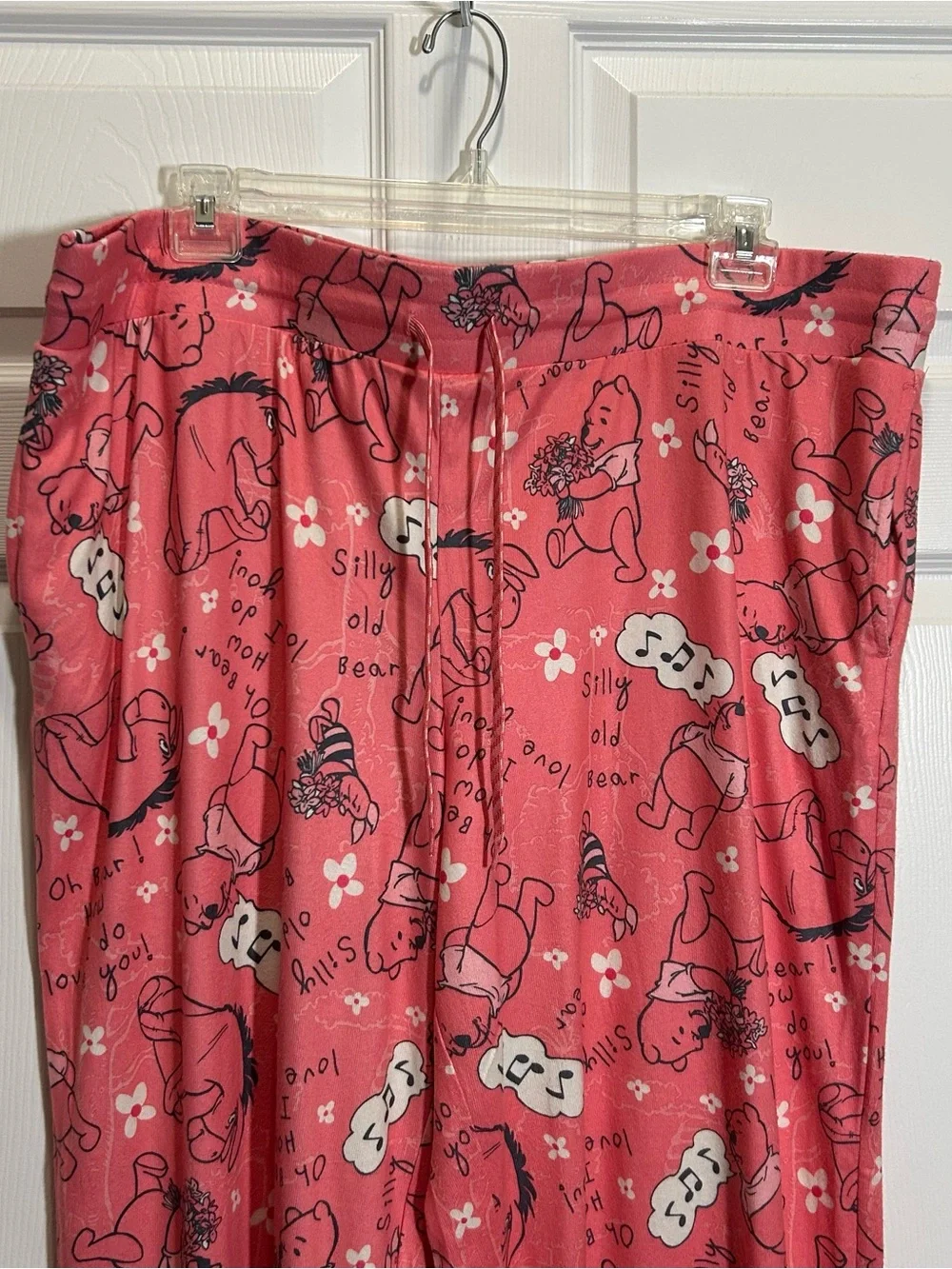 Disney Winnie the Pooh Coral Pajama Pants - Picture 2 of 5
